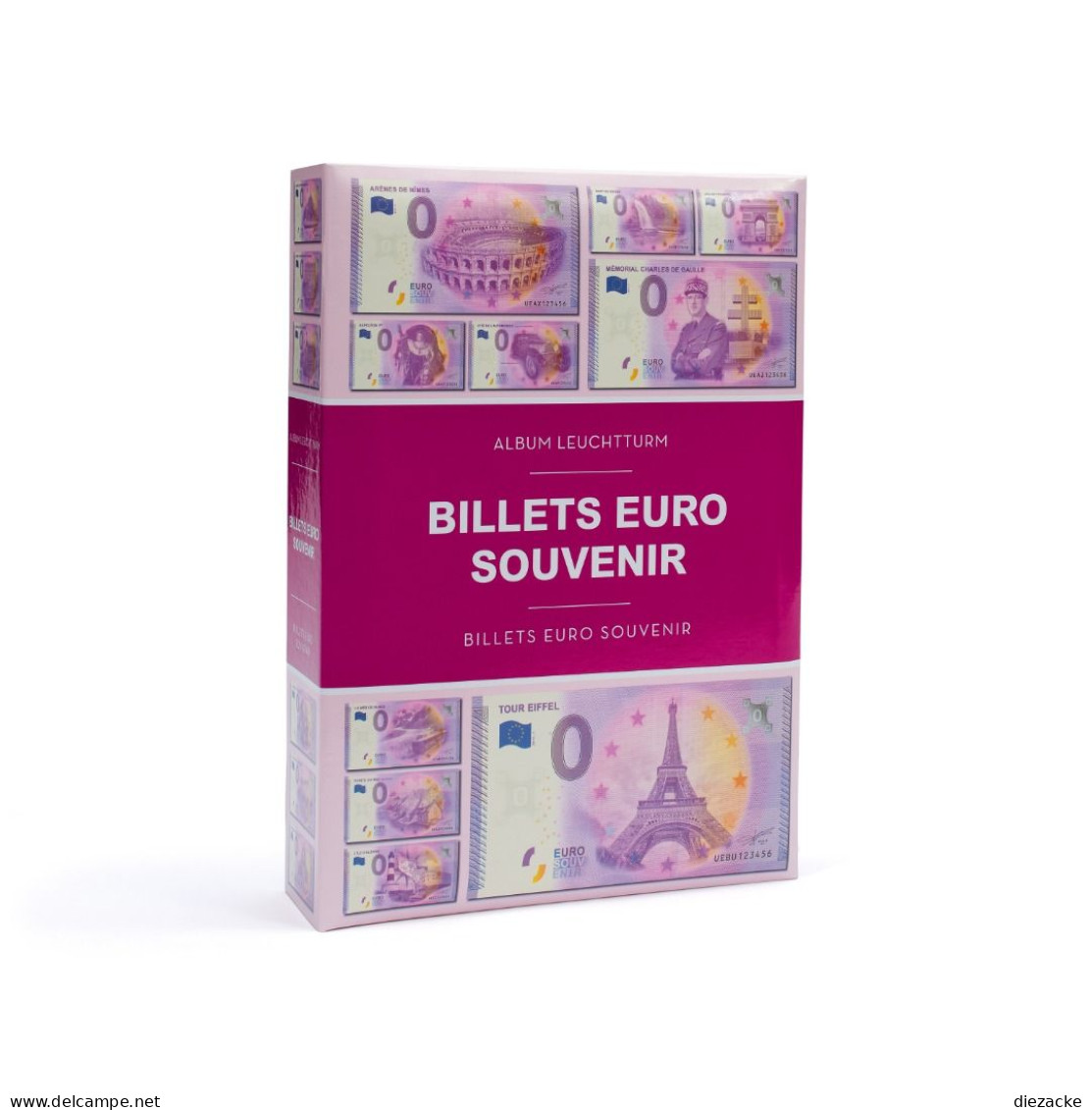 Leuchtturm Album Für 420 Euro Souvenir-Banknoten 349260 Neu - Supplies And Equipment