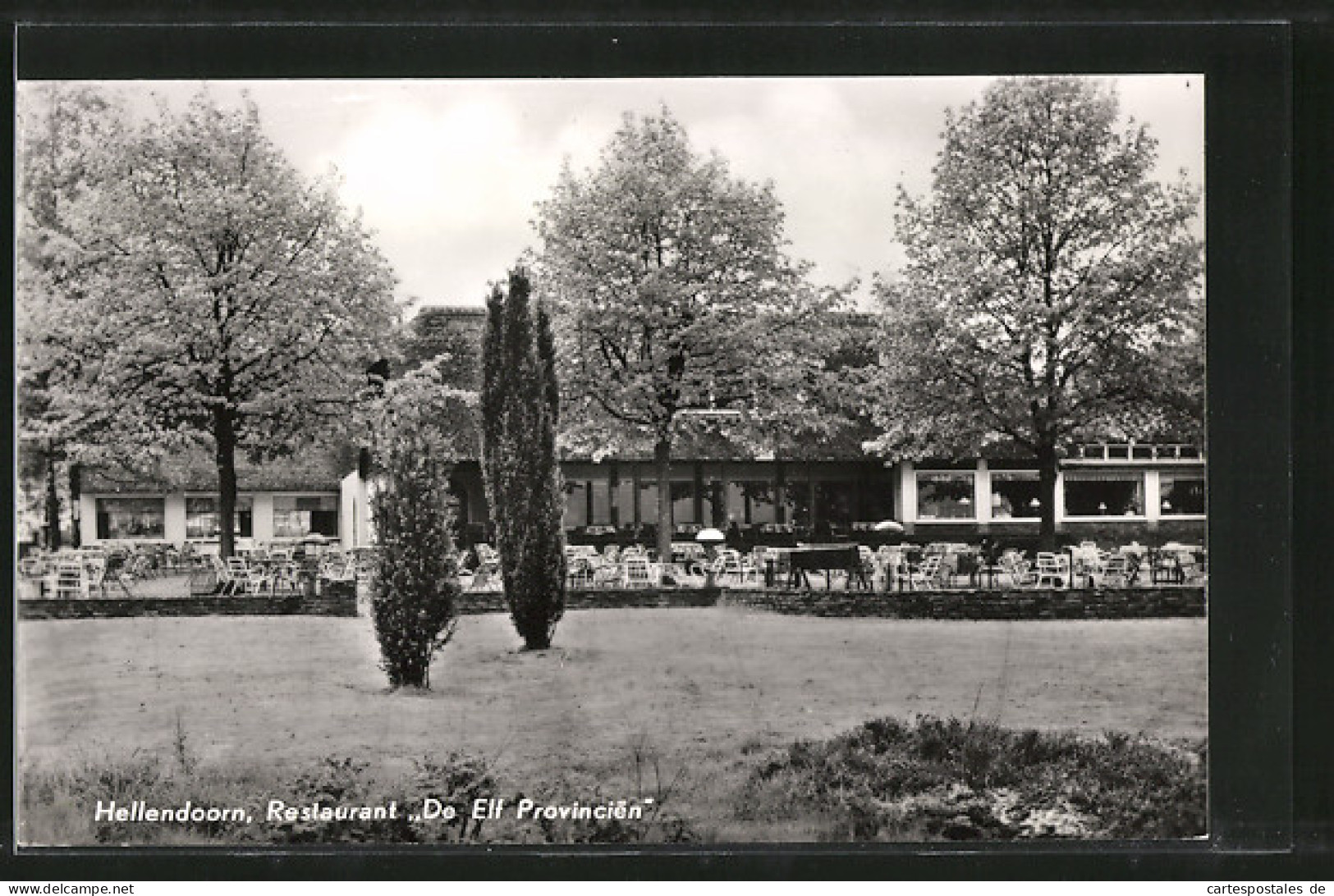 AK Hellendoorn, Restaurant De Elf Provincien Mit Gartenterrasse  - Hellendoorn