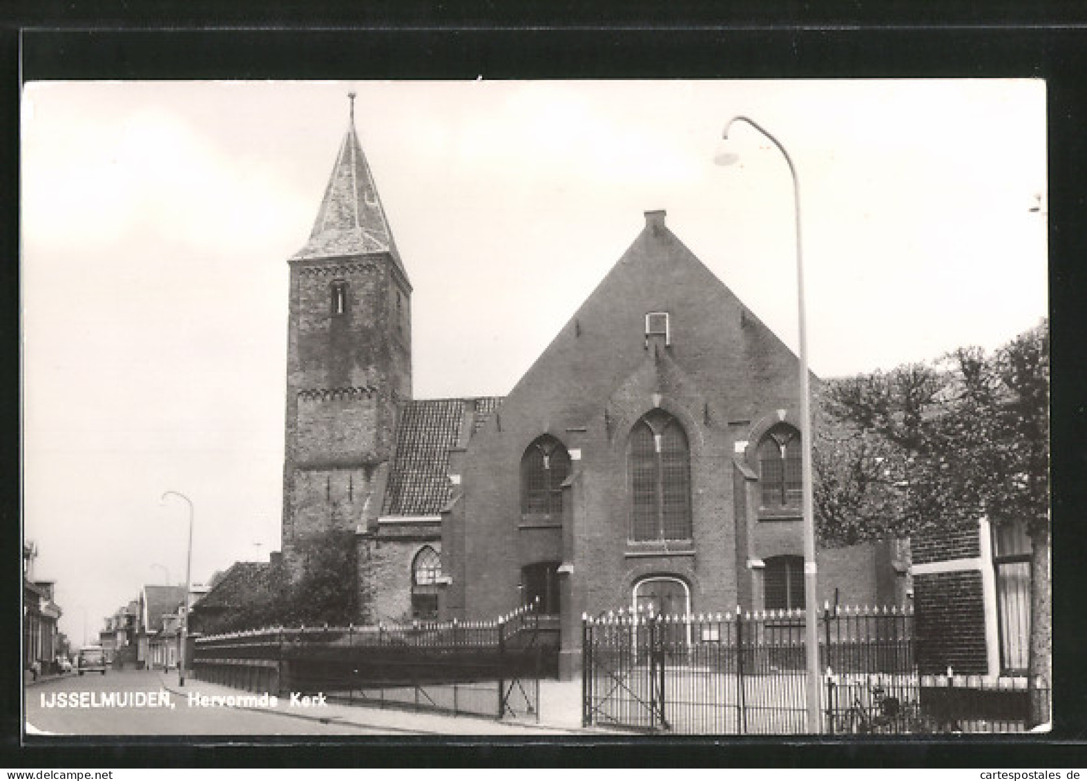 AK Ijsselmuiden, Hervormde Kerk, Blick Zur Kirche  - Other & Unclassified