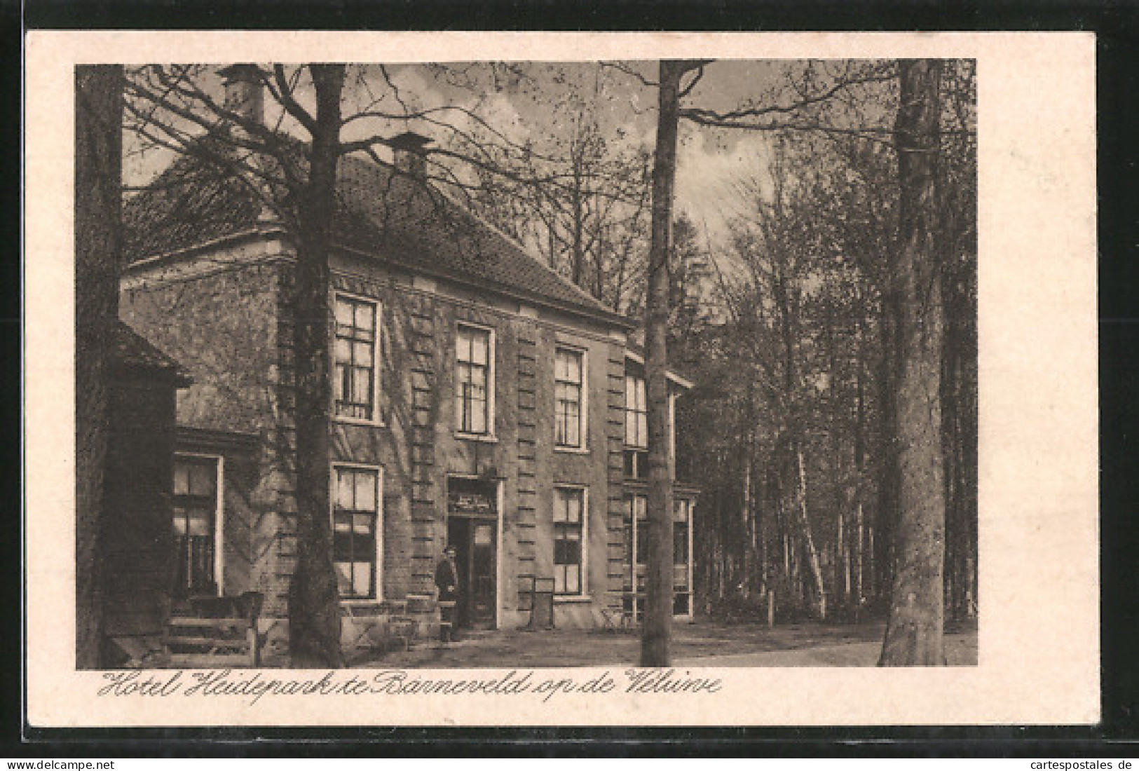 AK Barneveld, Hotel Heidepark, Teilansicht  - Barneveld