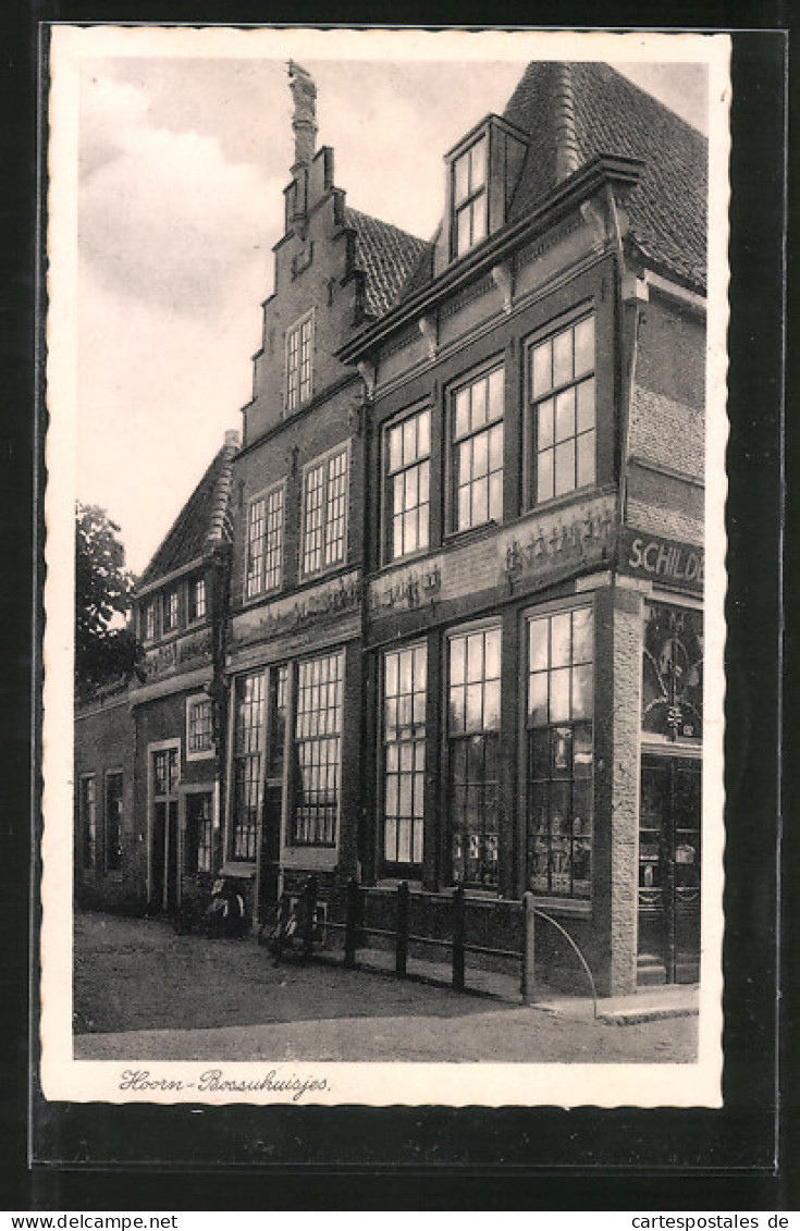 AK Hoorn, Bosshuisjes, Histor. Gebäude  - Hoorn