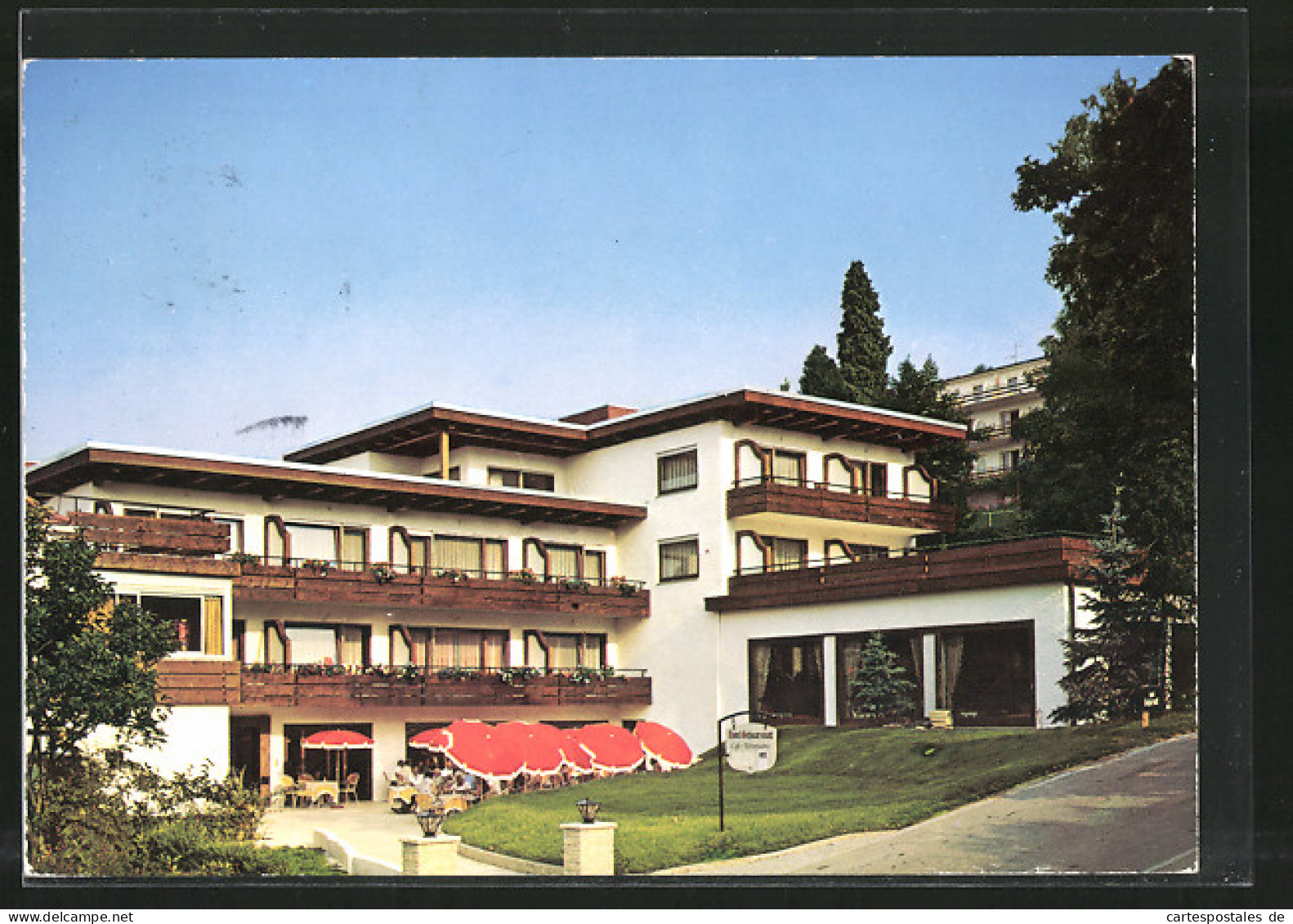 AK Badenweiler, Blick Auf Das Hotel Schwarzmatt  - Badenweiler