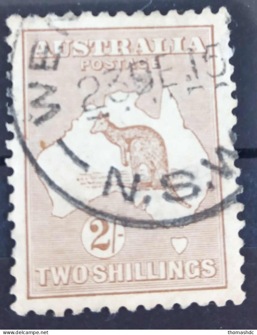 1913 2s Brown 2nd Wmk Die Il SG 29 BW 36 - Usati