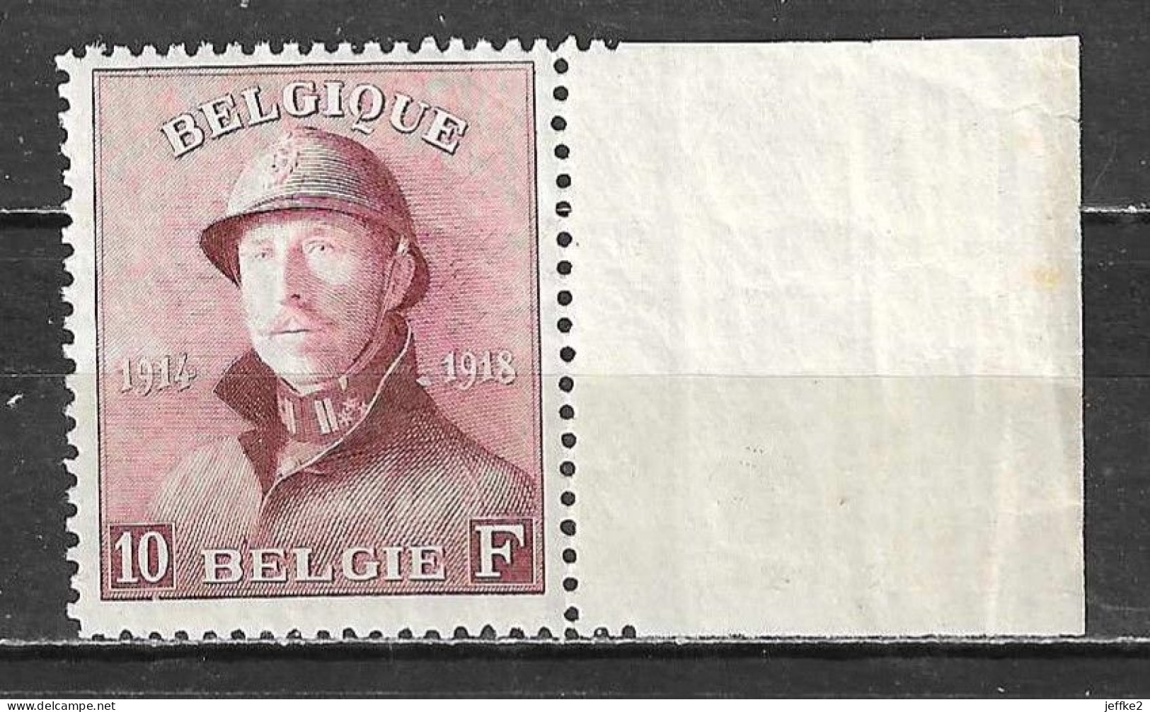 178**  Roi Albert Casqué - Bonne Valeur - MNH** - COB 660 - Vendu à 12.50% Du COB!!!! - 1919-1920 Trench Helmet