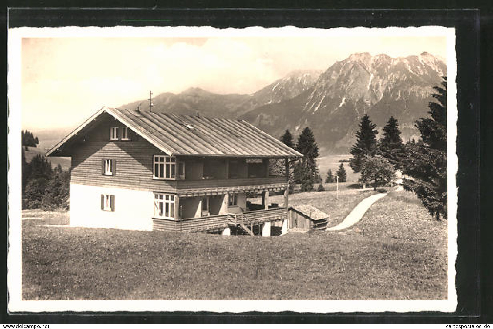 AK Oberstdorf, Hotel- Erholungs- Und Diätkurheim Rall  - Oberstdorf