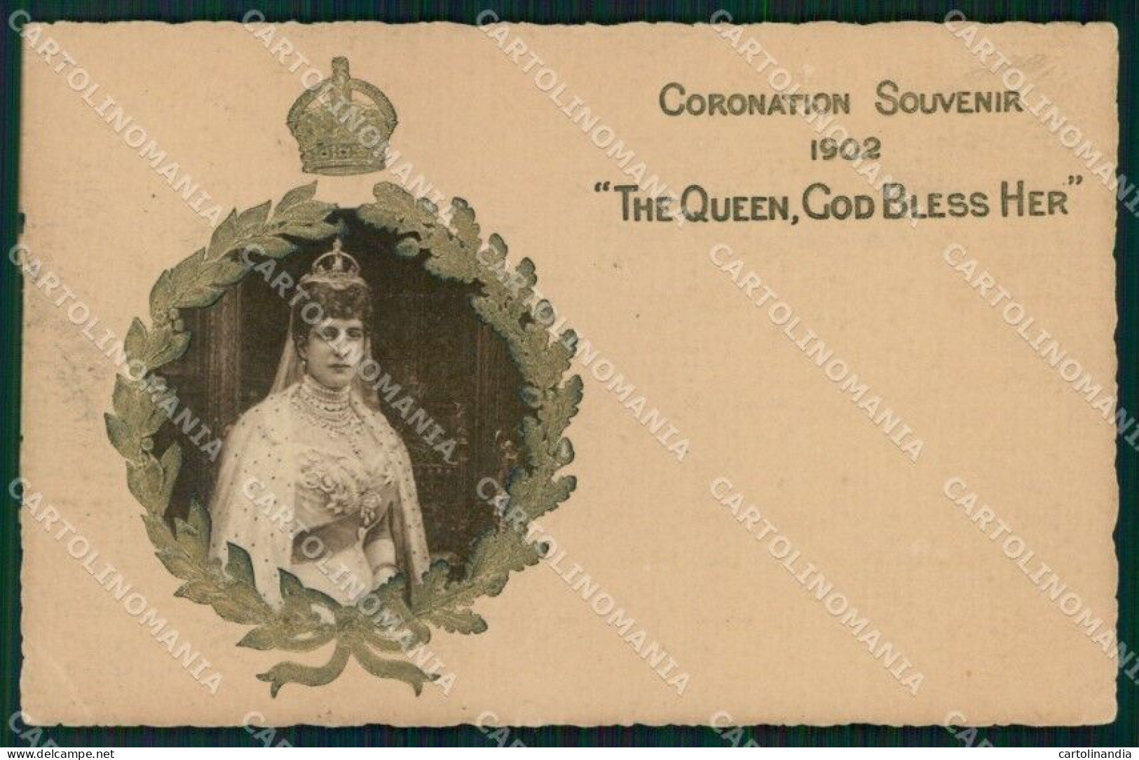 Reali Royalty Queen Alexandra Of Denmark Cartolina XB7384 - Sonstige & Ohne Zuordnung