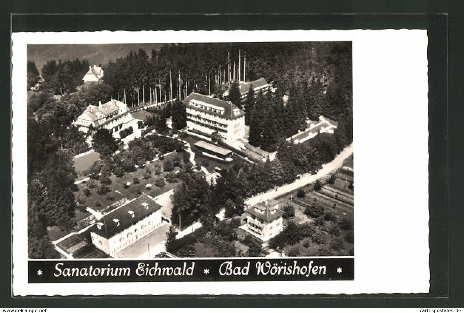 AK Bad Wörishofen, Blick Auf Das Kurhotel Eichwald  - Bad Woerishofen