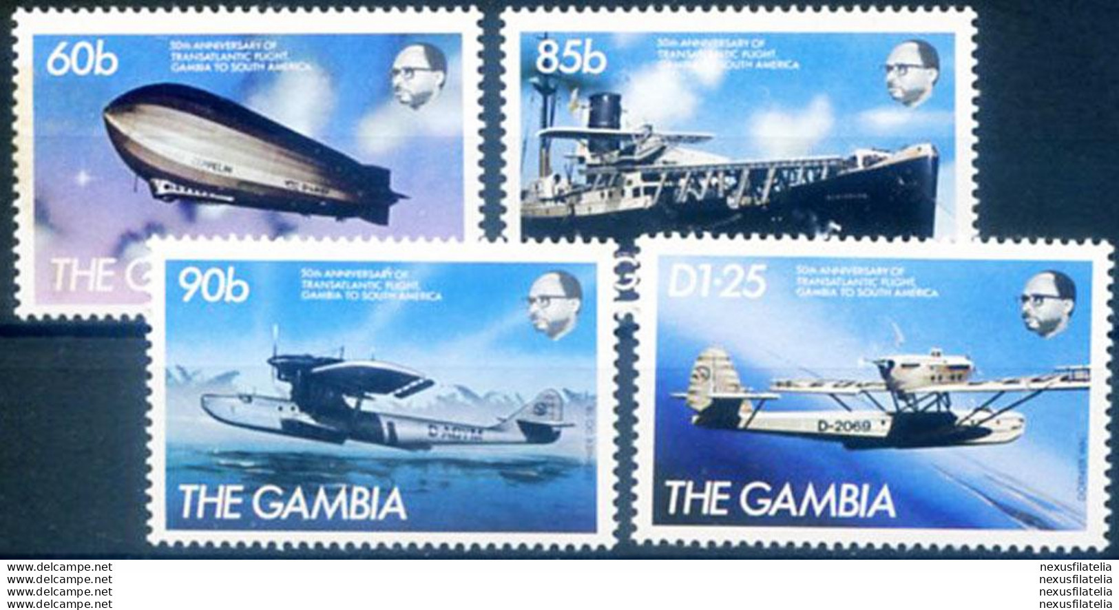 Voli Transatlantici 1984. - Gambie (1965-...)