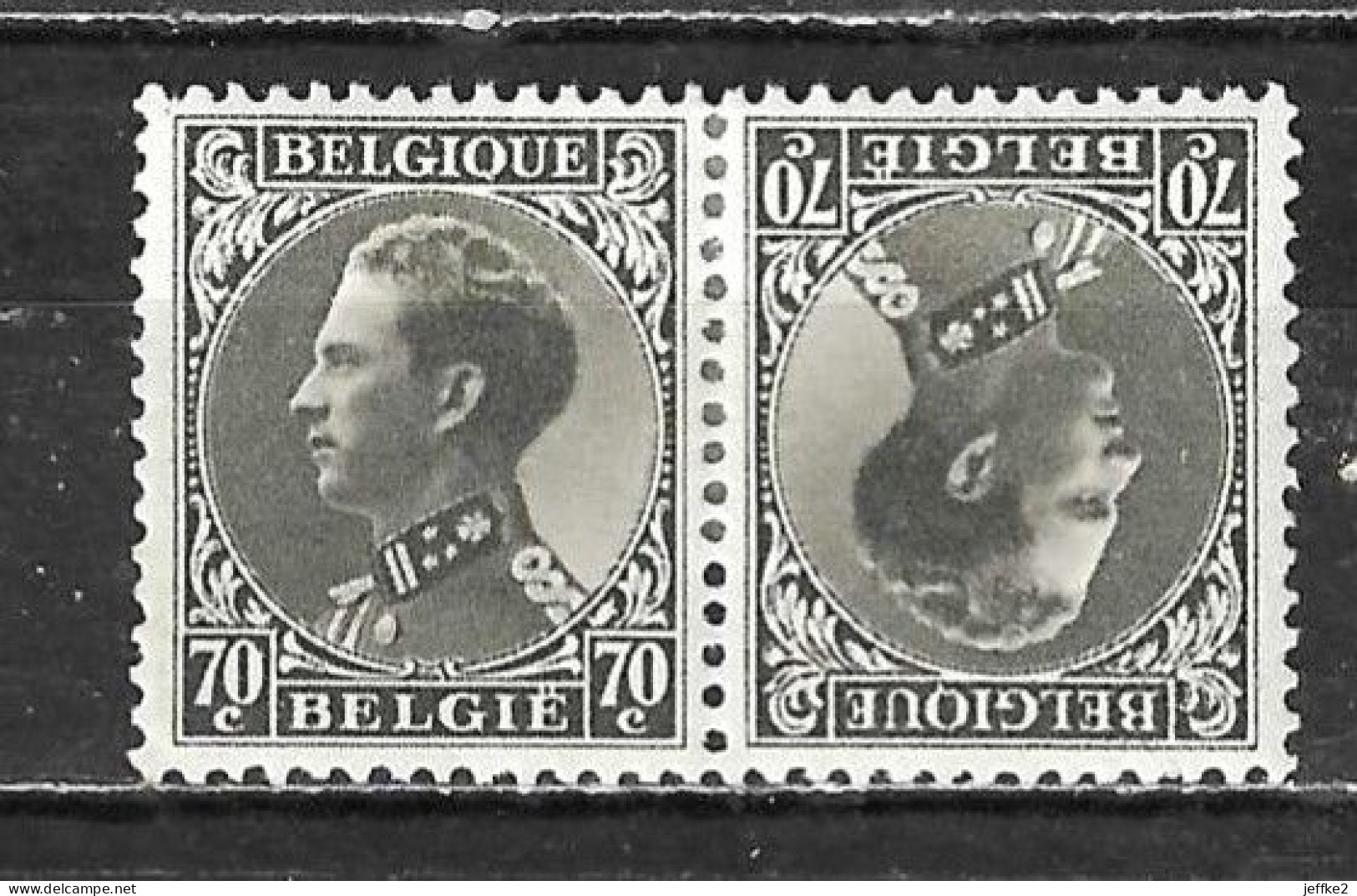 KP16*  Leopold III - Bonne Valeur - MH* - LOOK!!!! - Tête-bêche [KP] & Zwischensteg [KT]