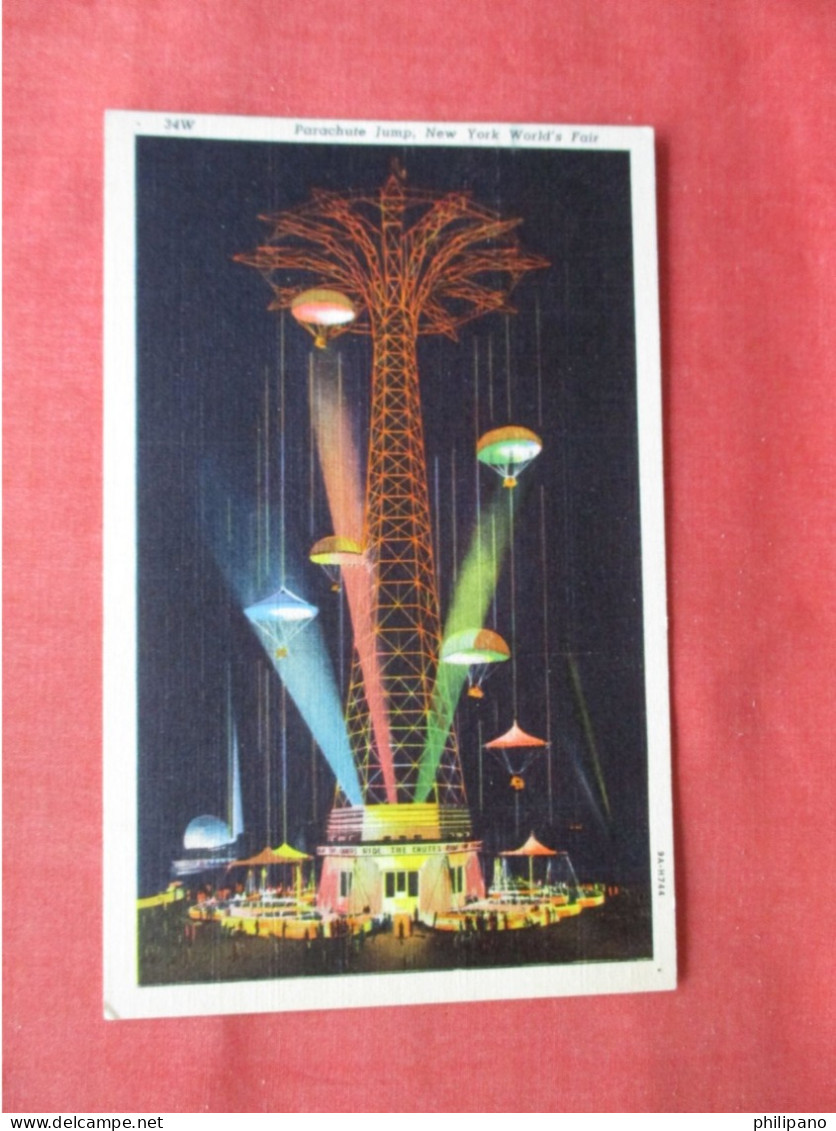 Parachute Jump 1939 NY Worlds Fair.   Ref 6391 - Exhibitions