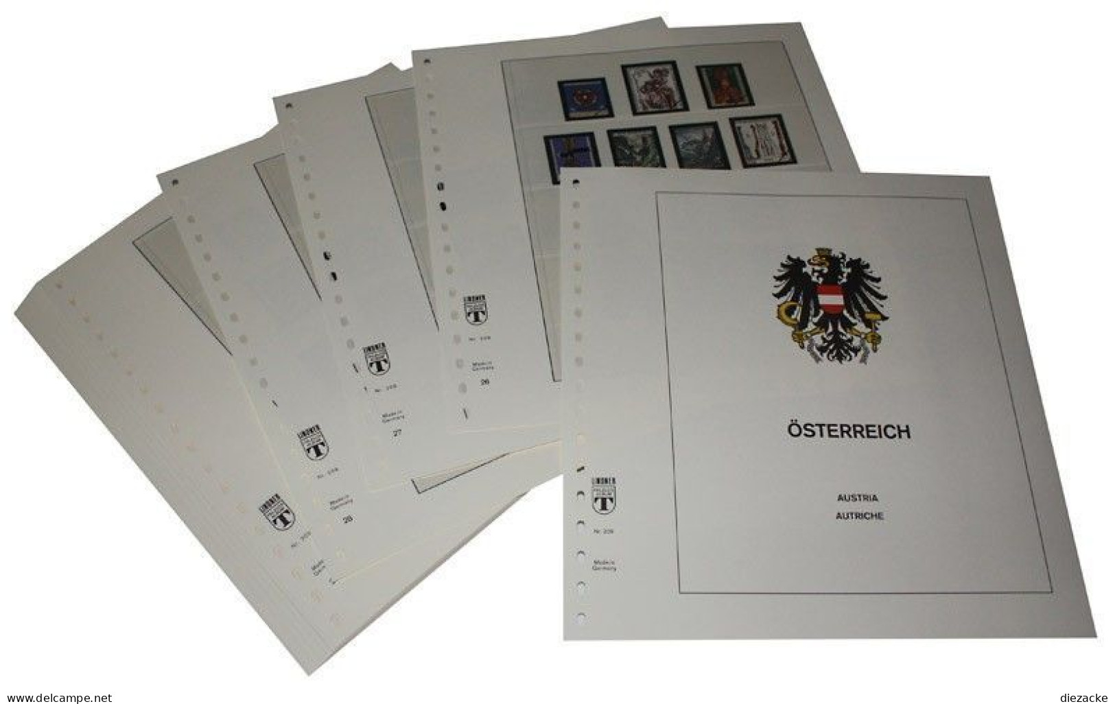 Lindner-T Österreich 1996-2006 Vordrucke 209-96 Neuware ( - Pre-Impresas