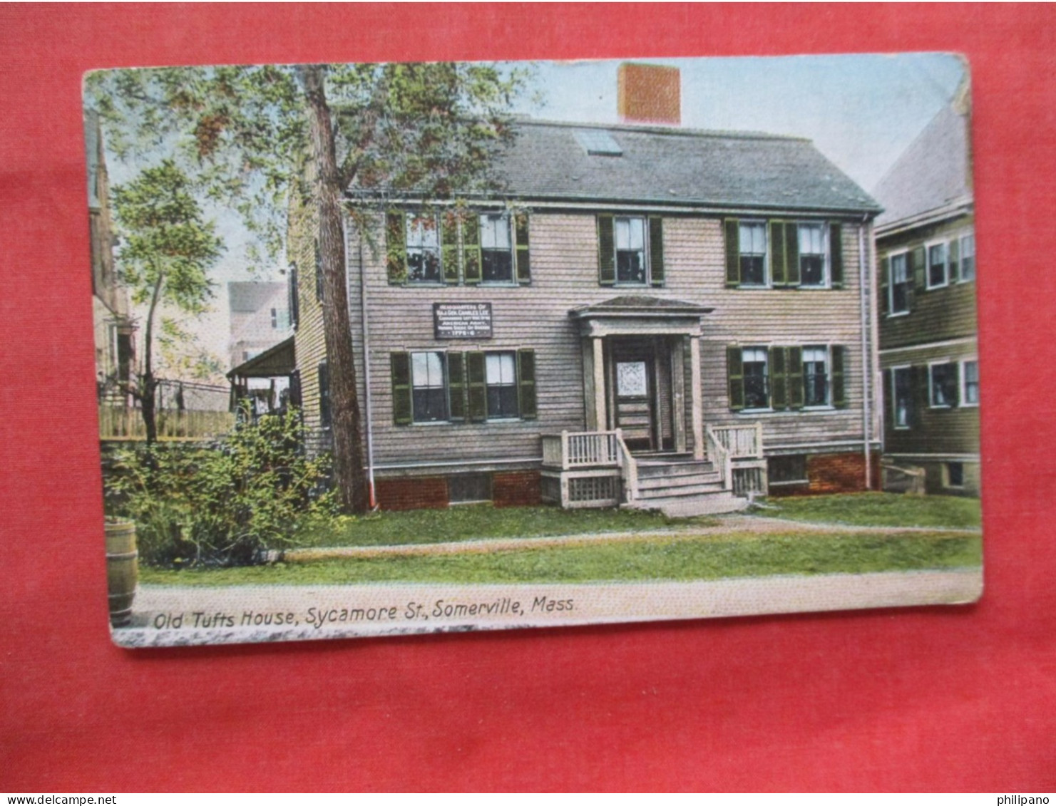 Old Tufts House. Somerville Massachusetts    Ref 6391 - Autres & Non Classés