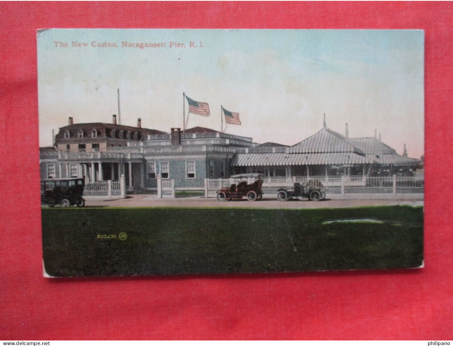 New Casino Narragansett Pier .  Rhode Island >    Ref 6391 - Autres & Non Classés