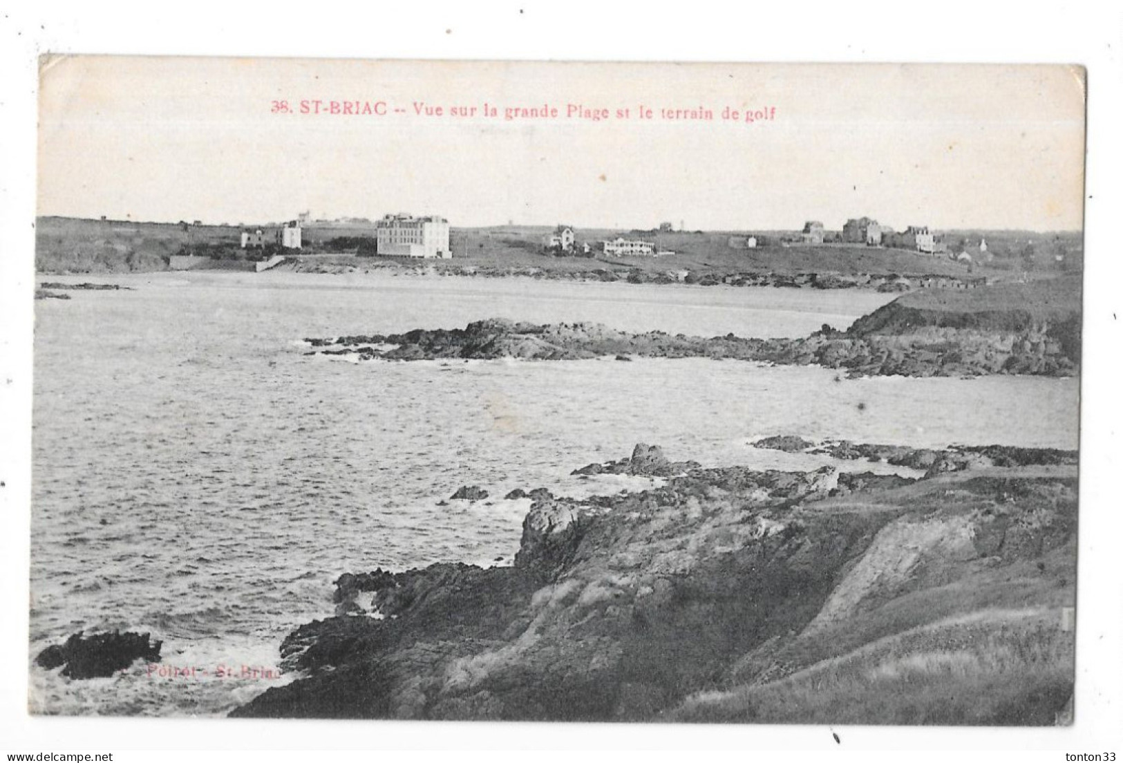 SAINT BRIAC - 35 - Vue Sur La Grande Plage Et Le Terrain De Golf - TOUL 6 - - Saint-Briac