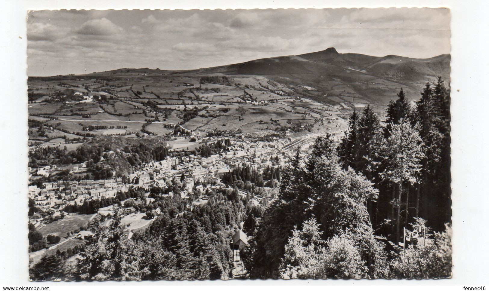 63 - LA BOURBOULE - Vue Générale - 1956  (K125) - La Bourboule