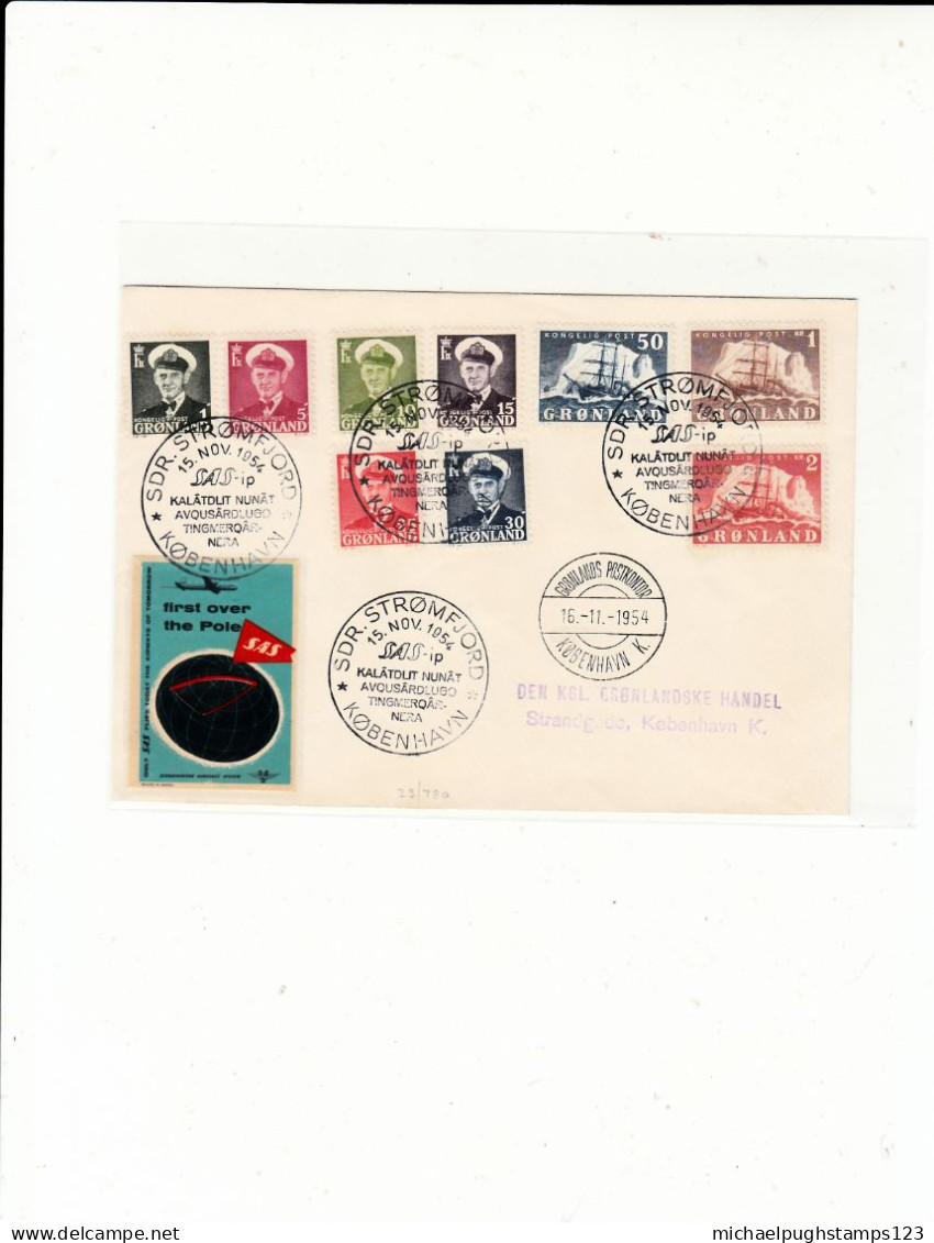Greenland / Polar Airmail / Ships / Denmark - Other & Unclassified