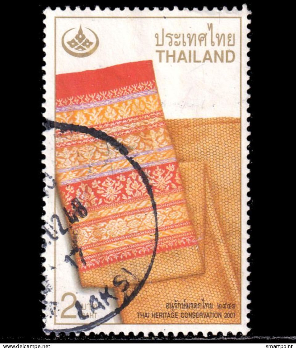 Thailand Stamp 2001 Thai Heritage Conservation (14th Series) 2 Baht - Used - Tailandia