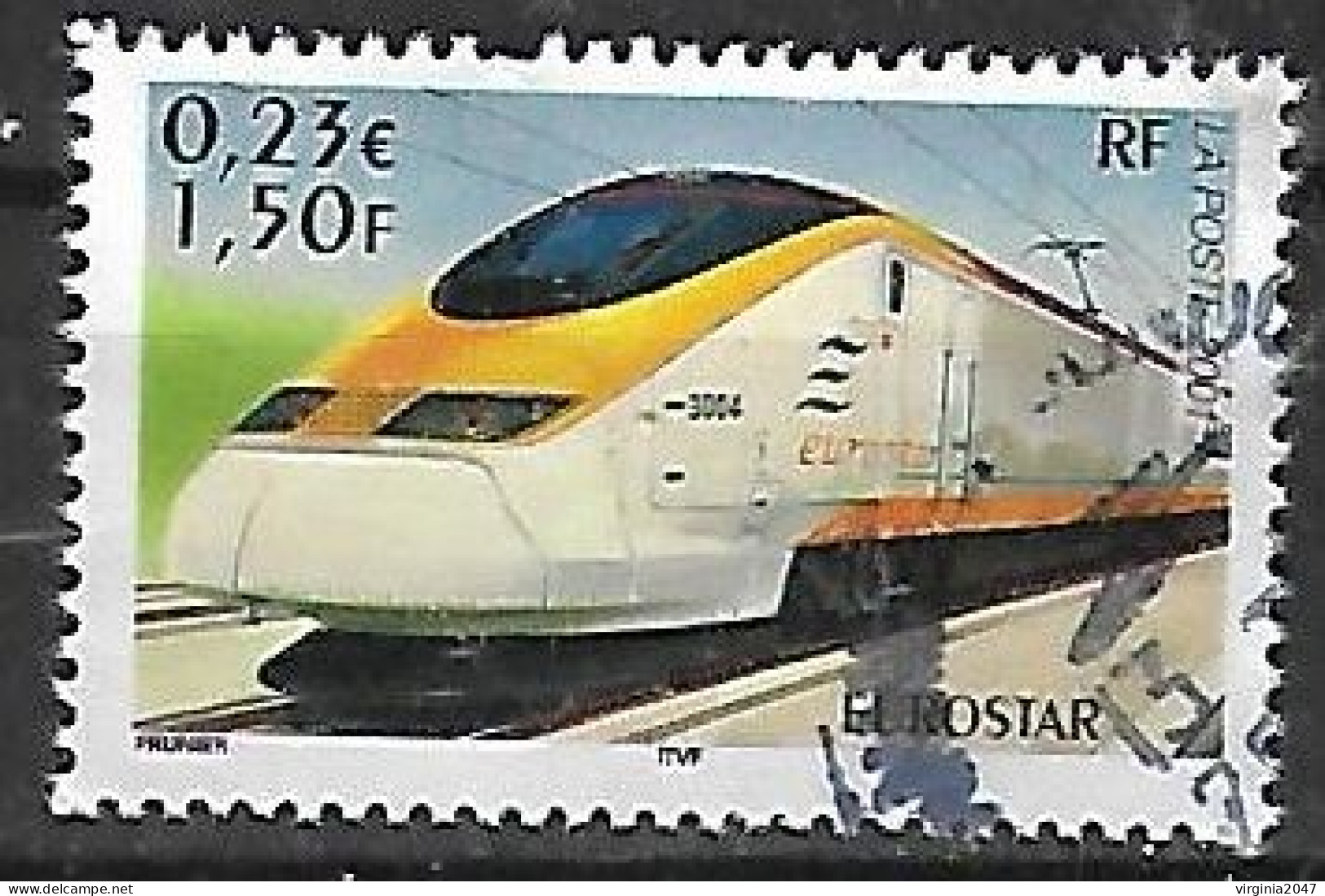 2001 Francia Transportes Trenes 1v. - Treni