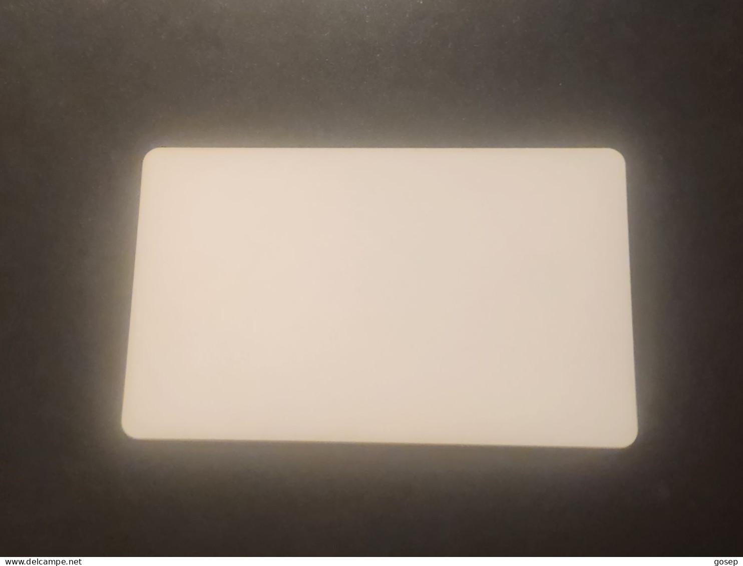 HOTAL KEY CARD-WHITE CARD-(1060)(CHIP)GOOD CARD - Hotel Keycards