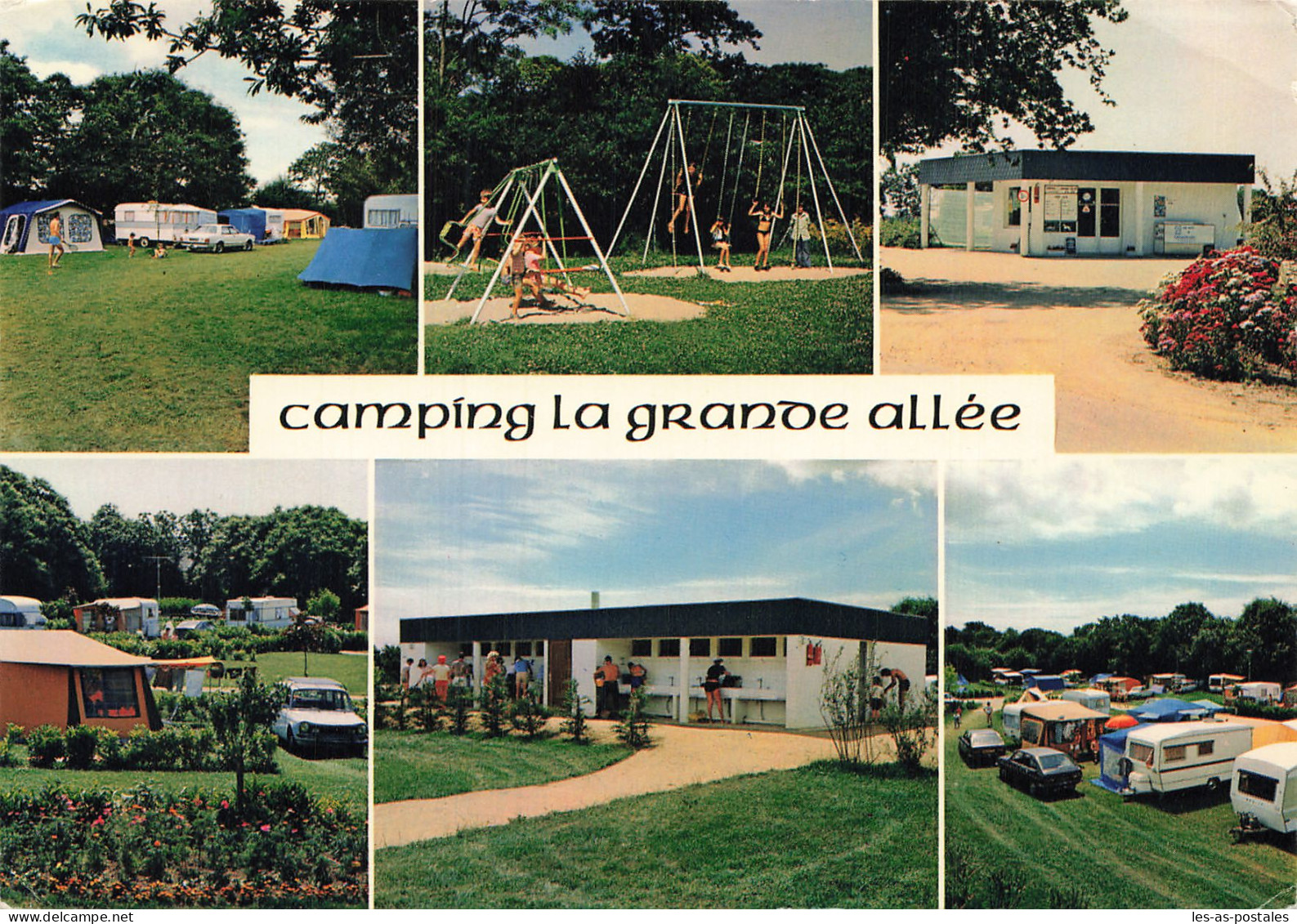 29 FOUESNANT LE CAMPING LA GRANDE ALLEE  - Fouesnant