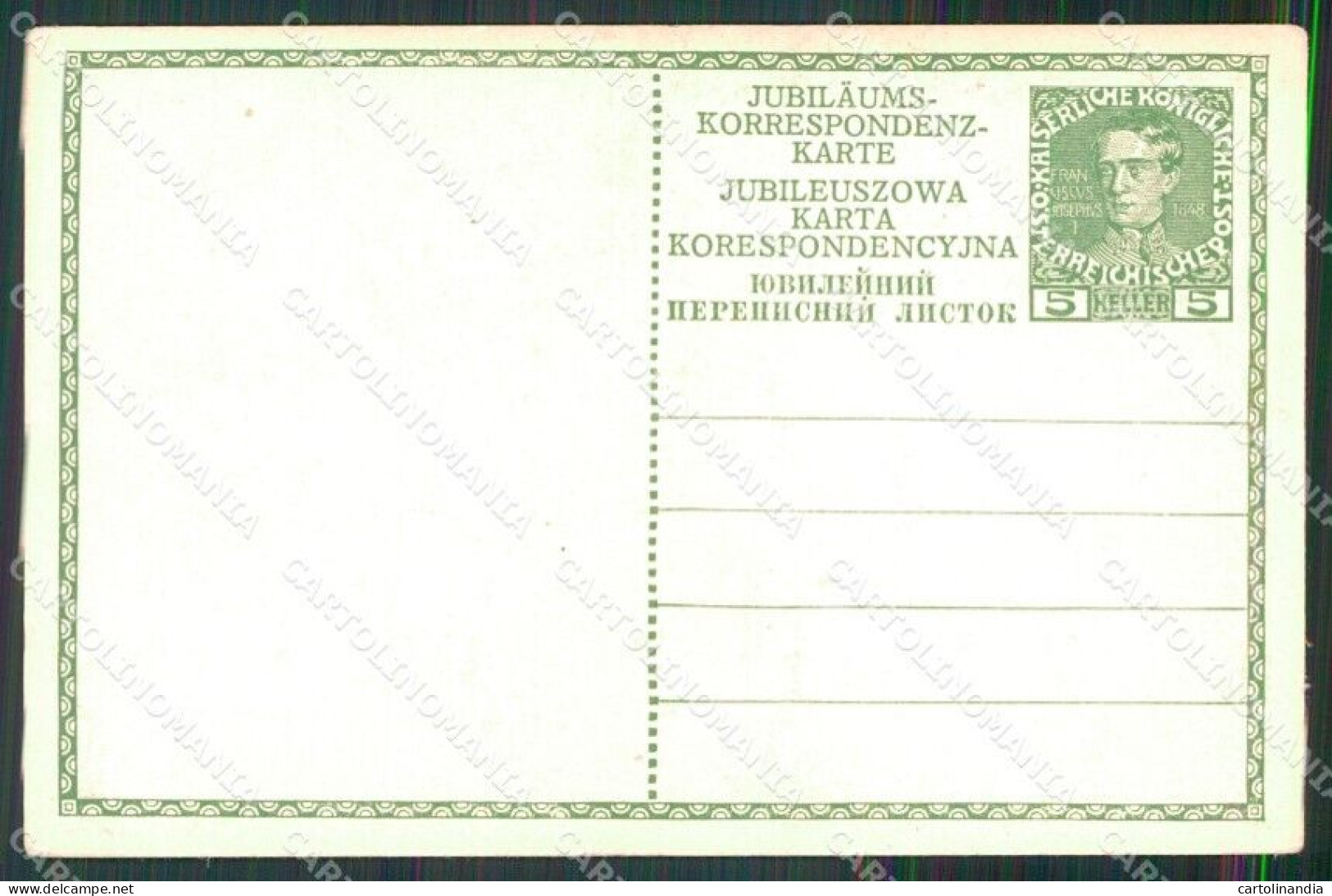 Reali Royalty Kaiser Franz Josef Intero Postale Moser Cartolina XB7298 - Sonstige & Ohne Zuordnung