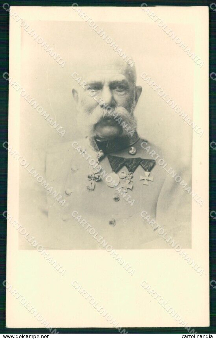 Reali Royalty Kaiser Franz Joseph Photo Cartolina XB7309 - Sonstige & Ohne Zuordnung