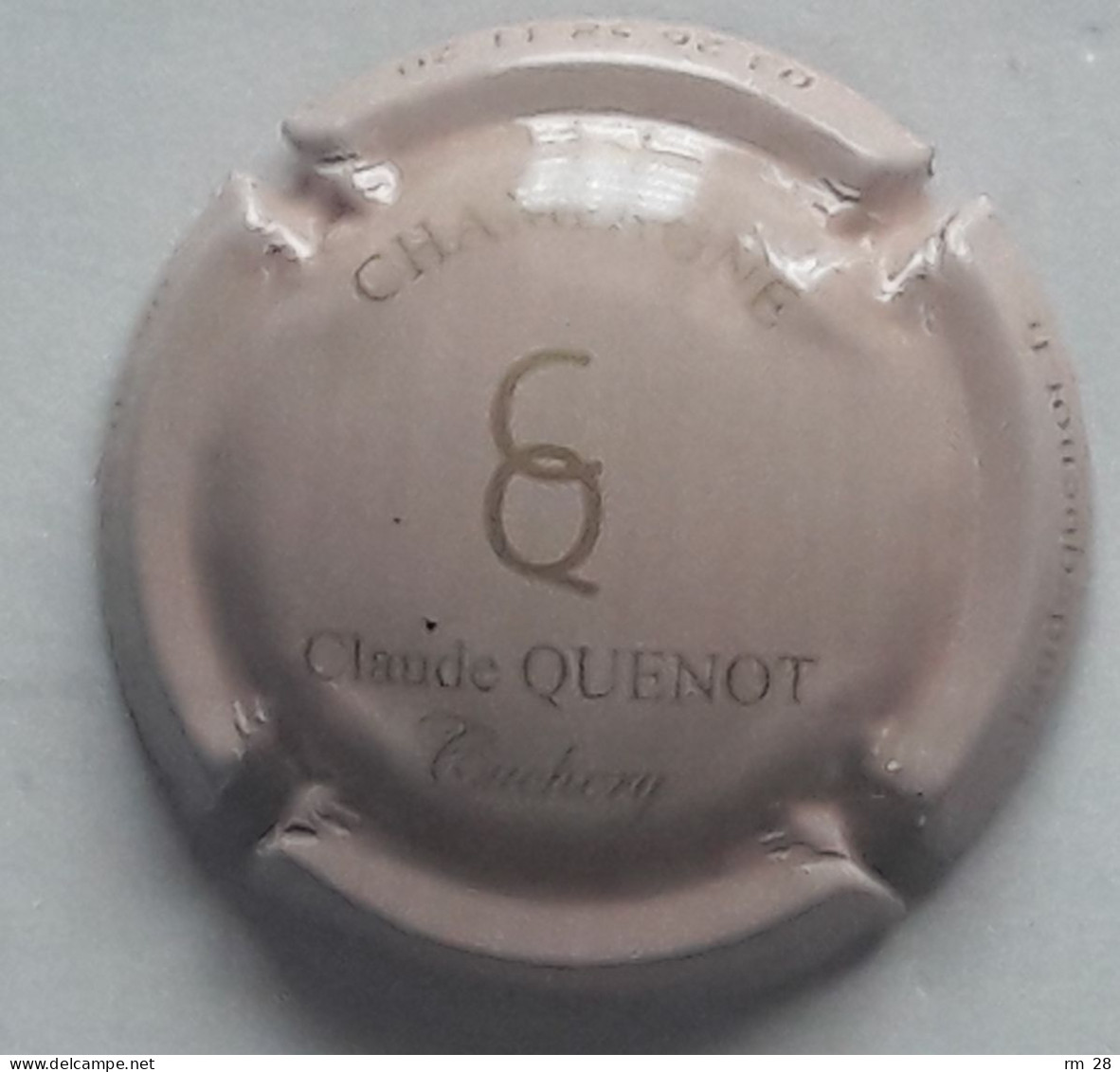 Quenot Claude : Capsule N° 1.a (Beige Et Or) TBE - Autres & Non Classés