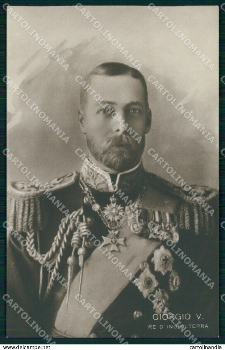 Royalty Giorgio V George Frederick King Of The United Kingdom Cartolina XB7334 - Sonstige & Ohne Zuordnung