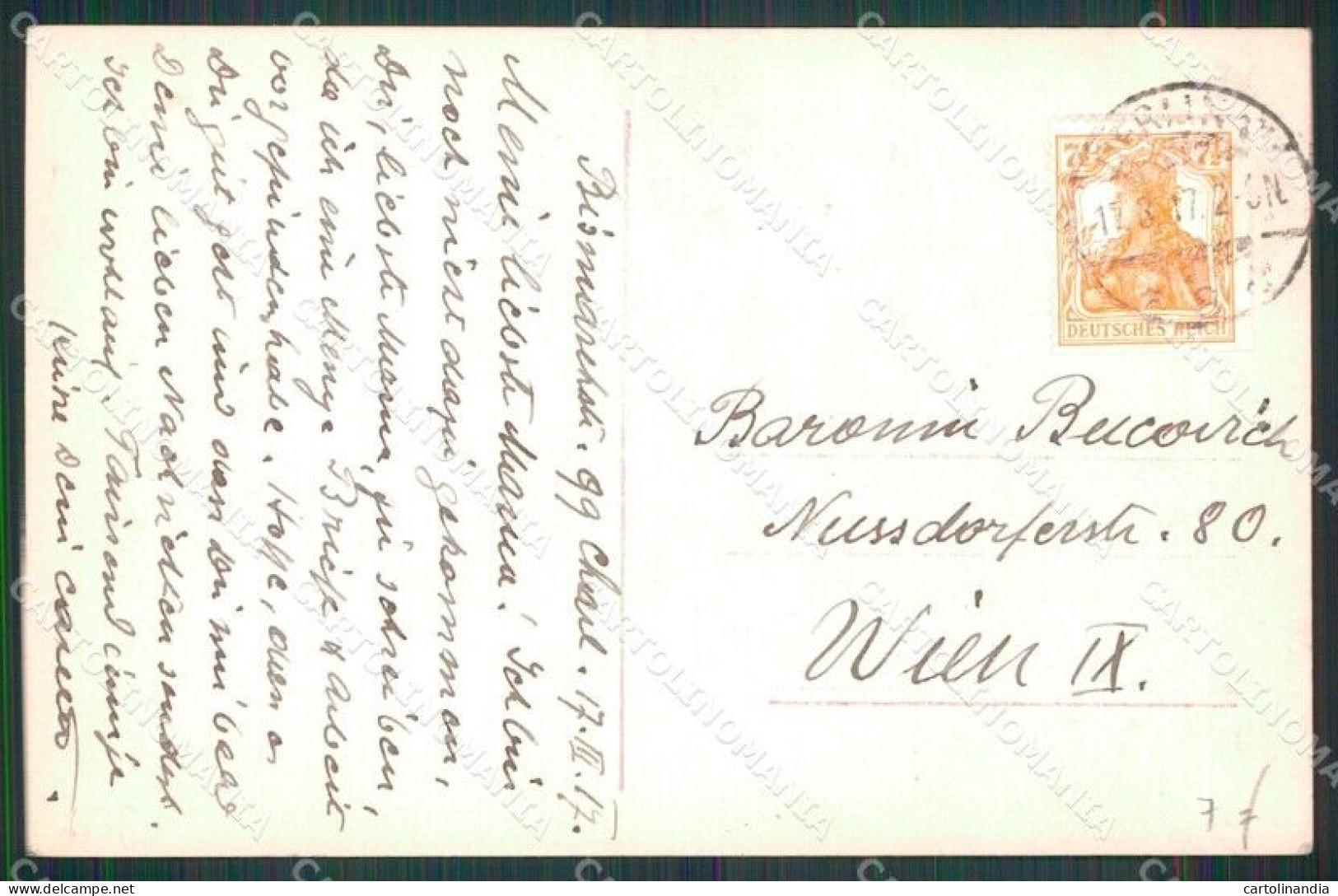 Reali Royalty Oskar Karl Gustav Adolf Prinz Von Preussen Photo Cartolina XB7354 - Altri & Non Classificati