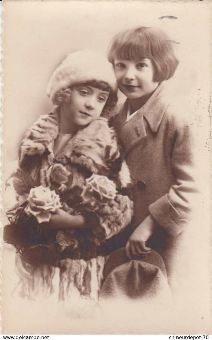 ENFANT  FILLE ET GARCON - Ritratti