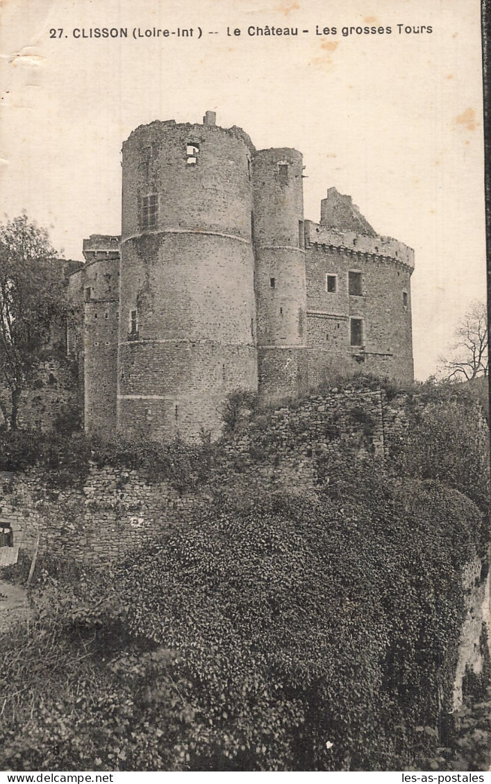 44  CLISSON LE CHATEAU  - Clisson