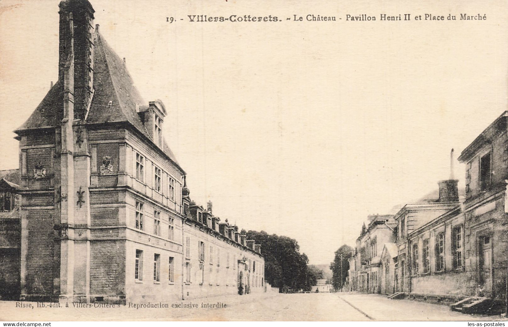 02  VILLERS COTTERETS LE CHATEAU  - Villers Cotterets