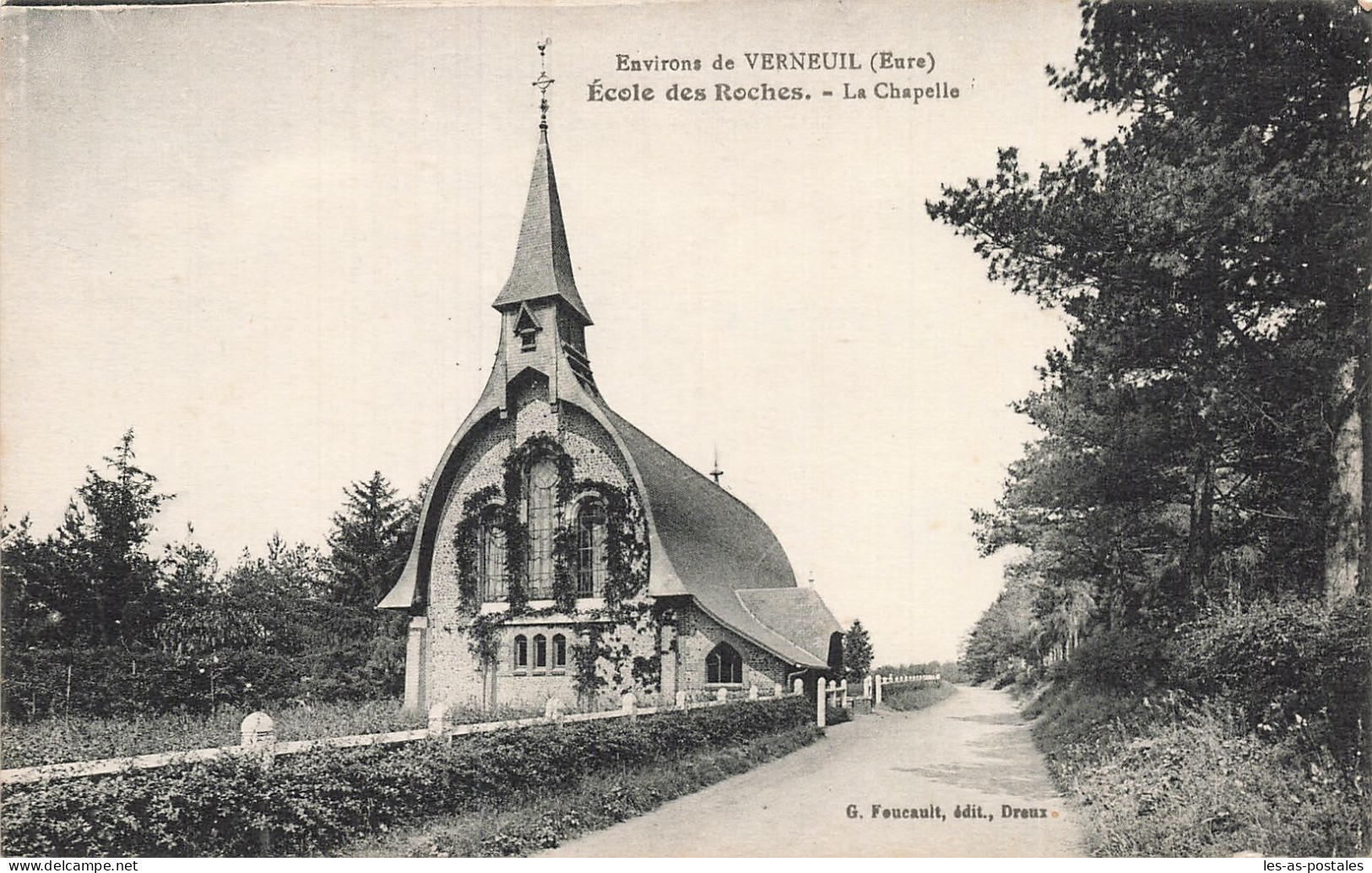 27  VERNEUIL L ECOLE DES ROCHES - Verneuil-sur-Avre