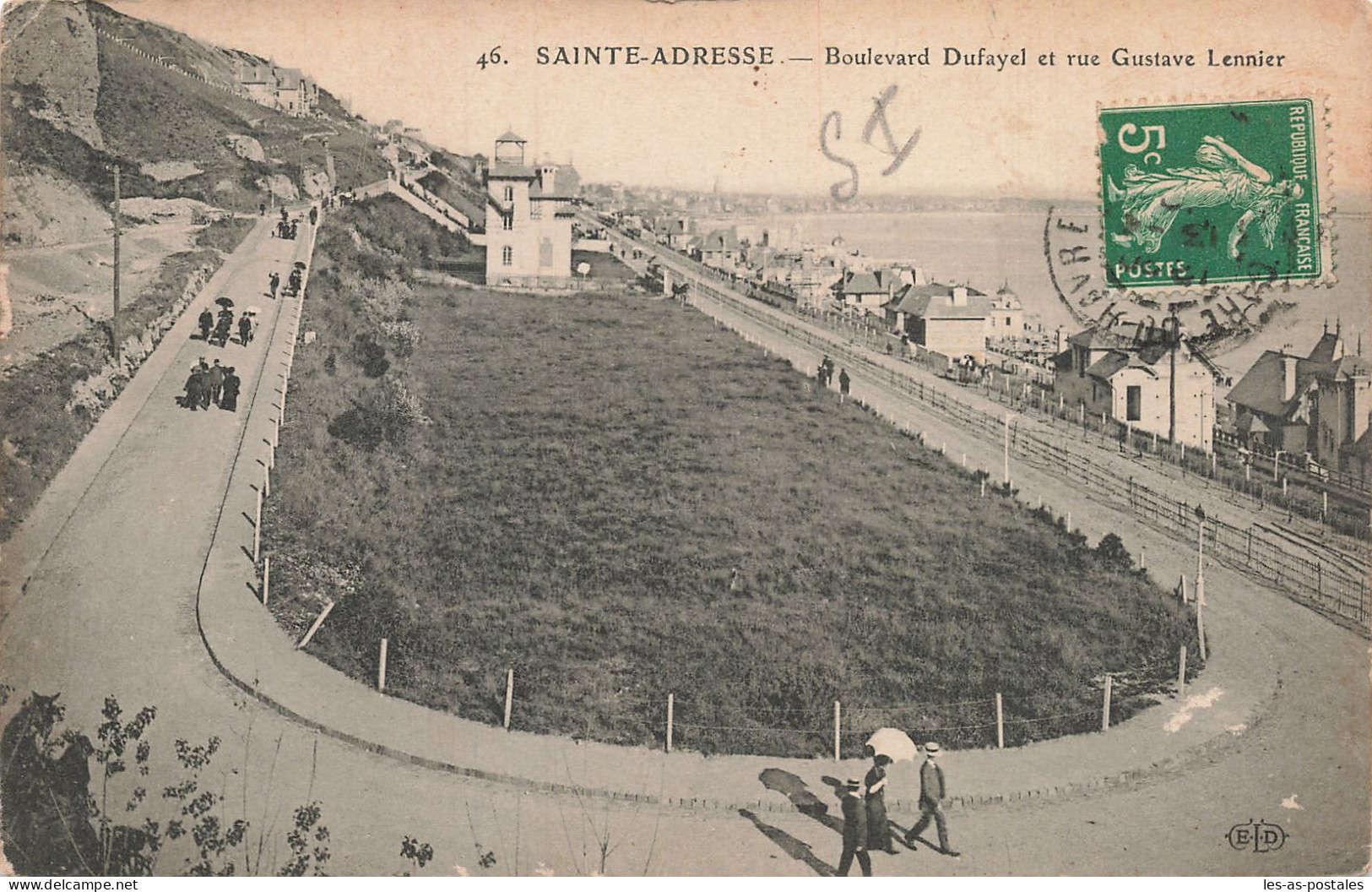 76  SAINTE ADRESSE LE BOULEVARD DUFAYEL  - Sainte Adresse