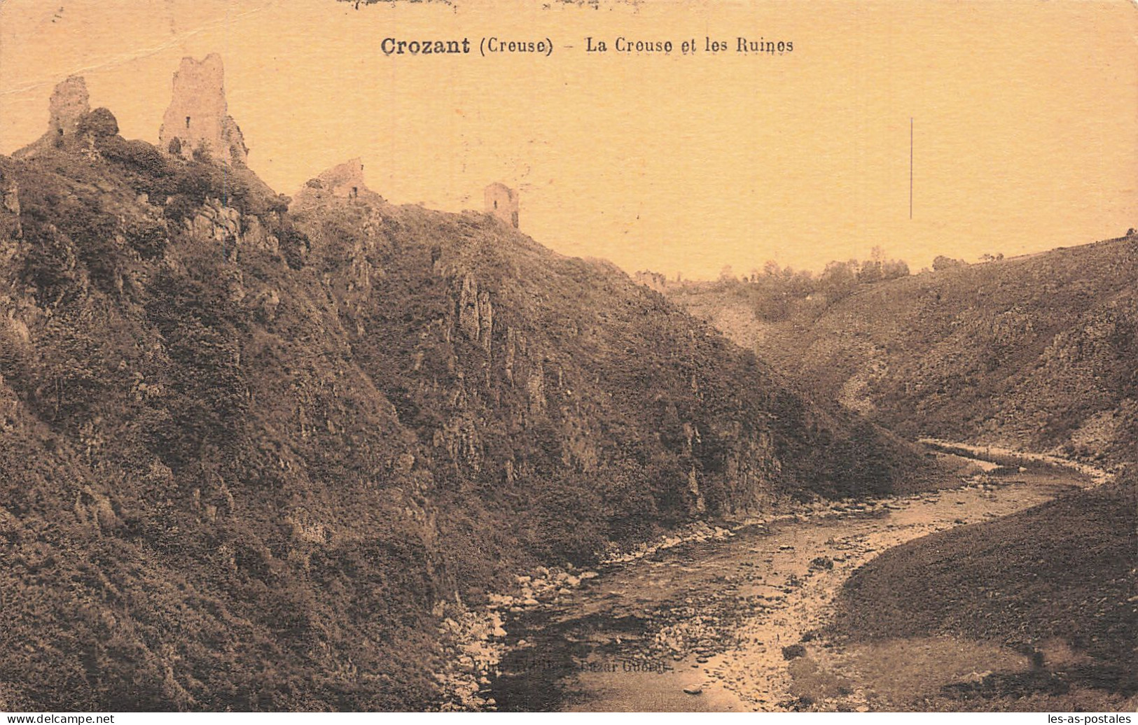 23 CROZANT LA CREUSE - Crozant