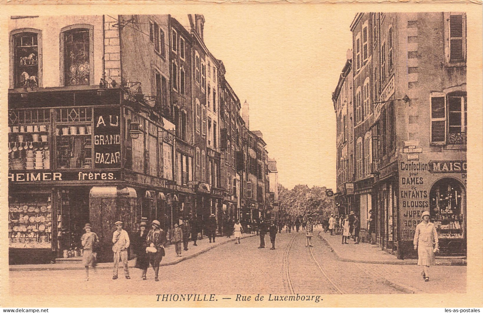 57 THIONVILLE LA RUE DE LUXEMBOURG - Thionville