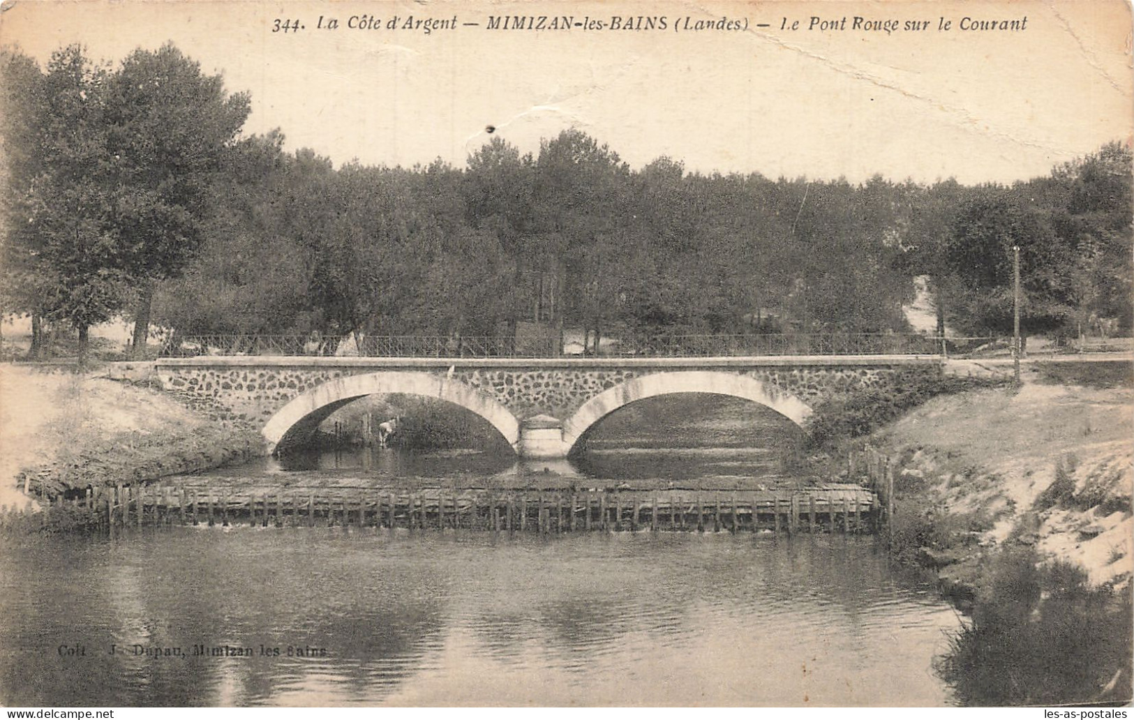 40 MIMIZAN LES BAINS LE PONT ROUGE - Mimizan Plage