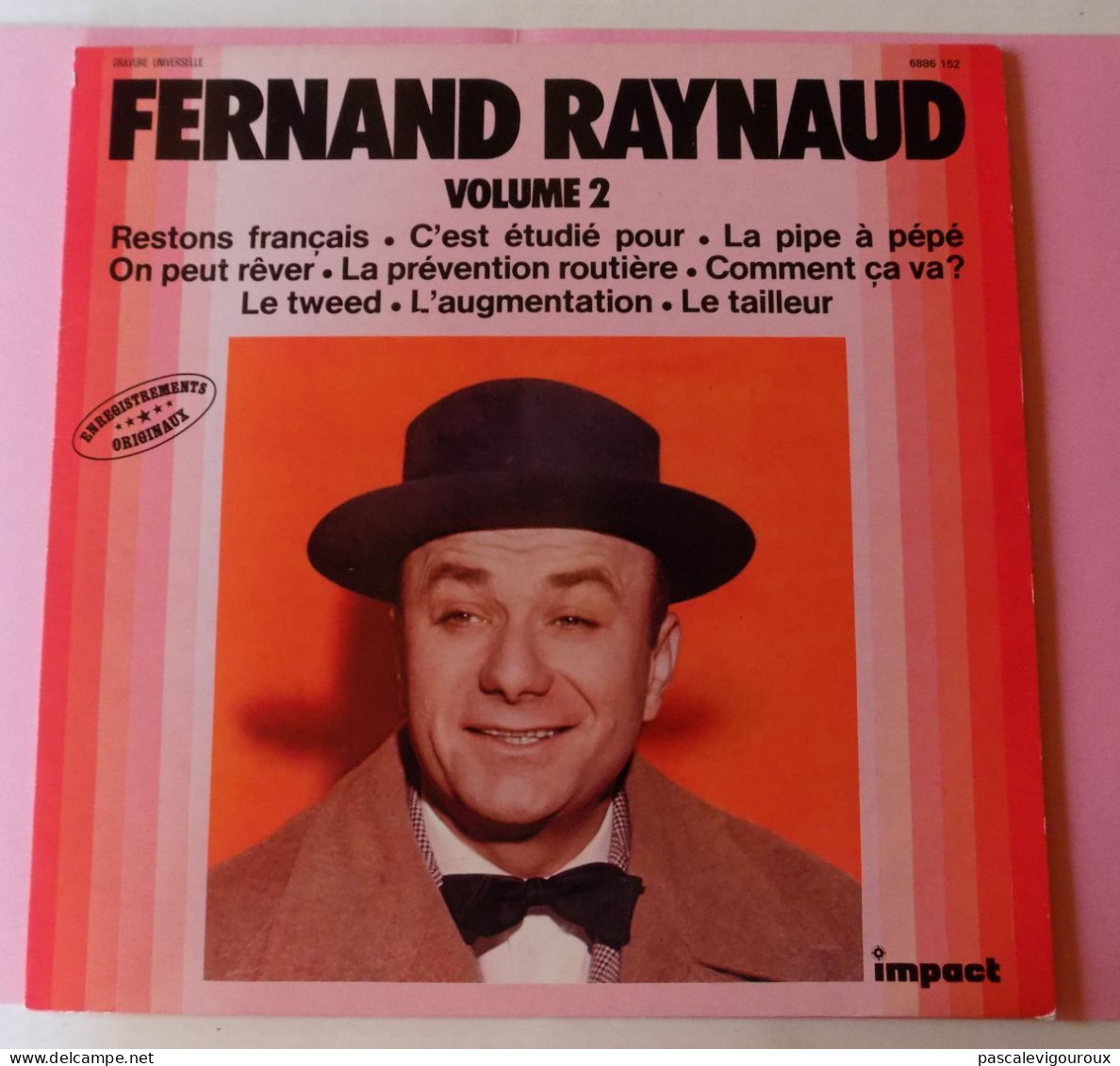 Disque Vinyle 33T Fernand Raynaud ‎– Volume 2 - Sonstige - Franz. Chansons