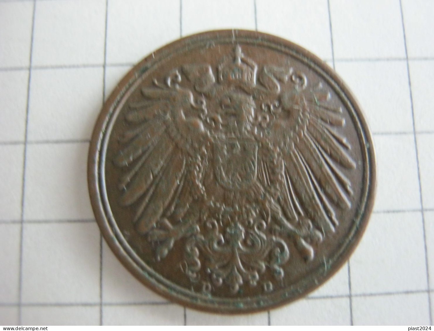 Germany 1 Pfennig 1913 D - 1 Pfennig