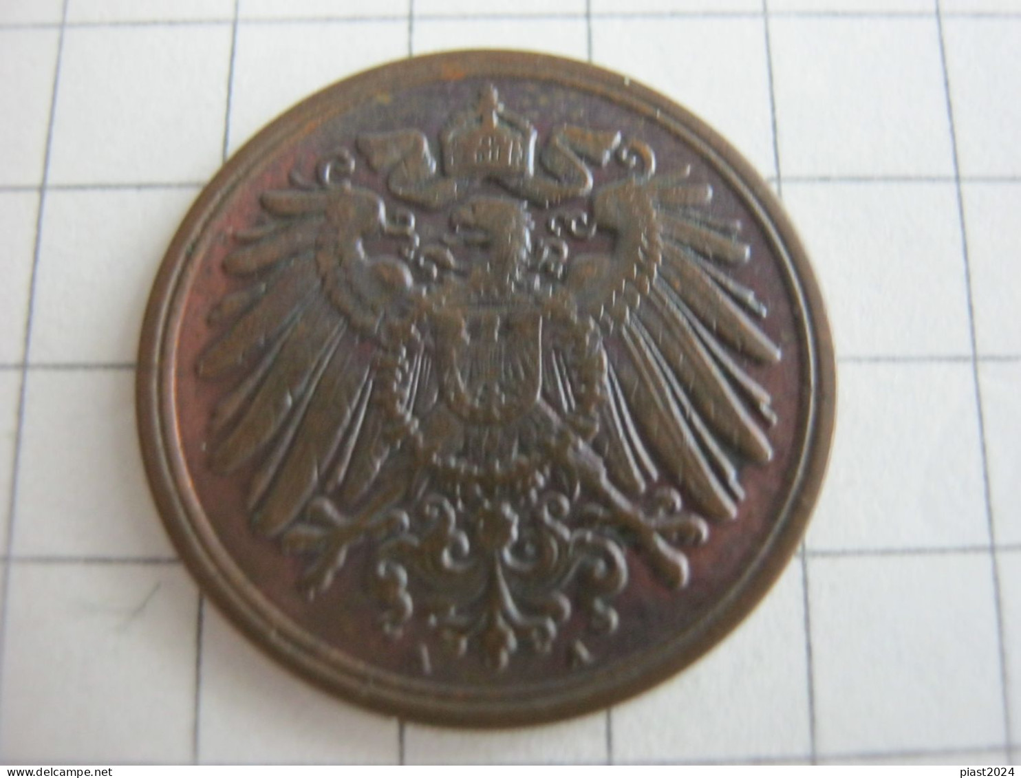 Germany 1 Pfennig 1896 A - 1 Pfennig