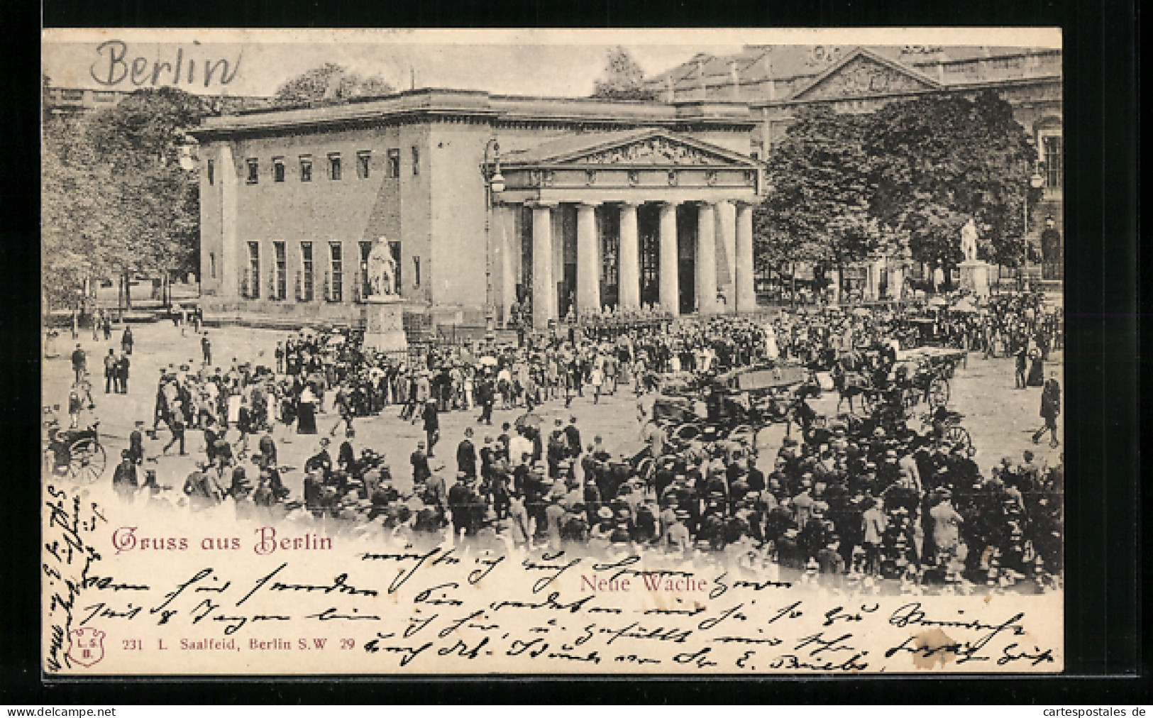 AK Berlin, Neue Wache Aus Der Vogelschau  - Mitte