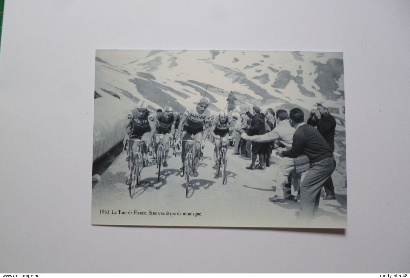 LE TOUR DE FRANCE  -  Une étape De Montagne En 1963  - - Cyclisme