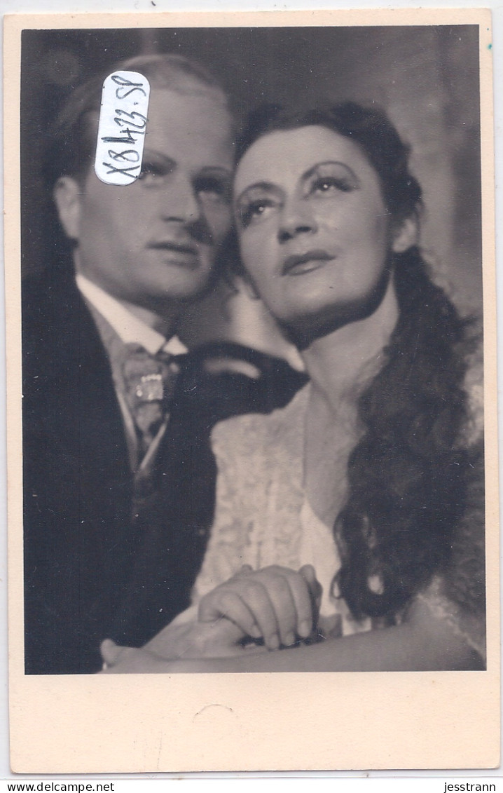 OPERA- CARTE-PHOTO- SAISON 1942/43- NOMS DES ARTISTES AU DOS - Opera