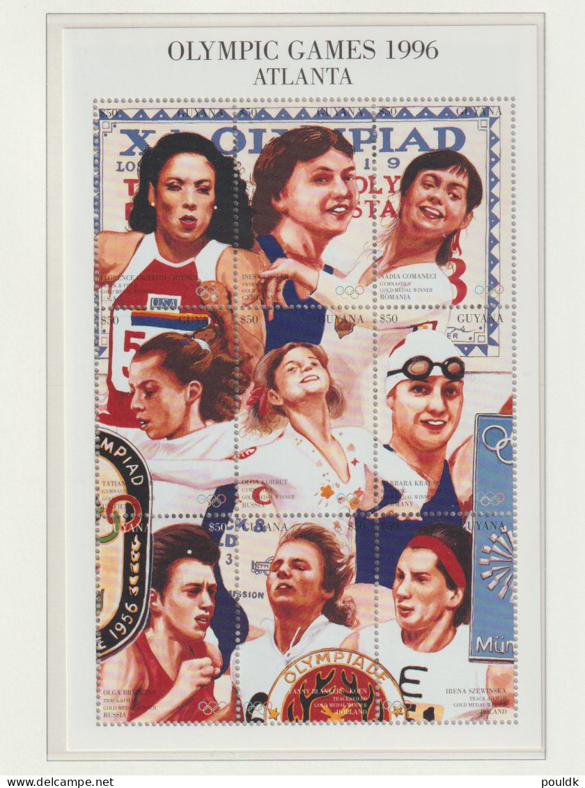 Guyana 1996 Olympic Games Atlanta Souvenir Sheet MNH/**. Postal Weight 0,09 Kg. Please Read Sales Conditions - Summer 1996: Atlanta