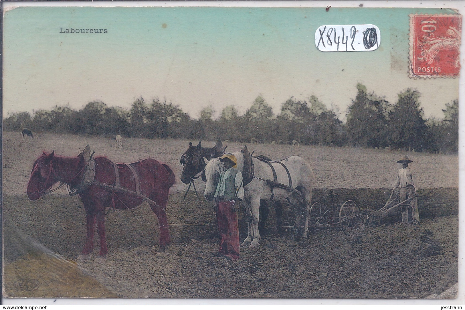 VIE CAMPAGNARDE- LABOUREURS- ELD - Landbouw