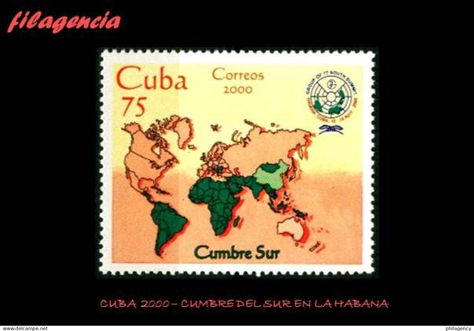 CUBA MINT. 2000-04 CUMBRE DEL SUR. GRUPO DE PAÍSES DEL G-77 - Ongebruikt