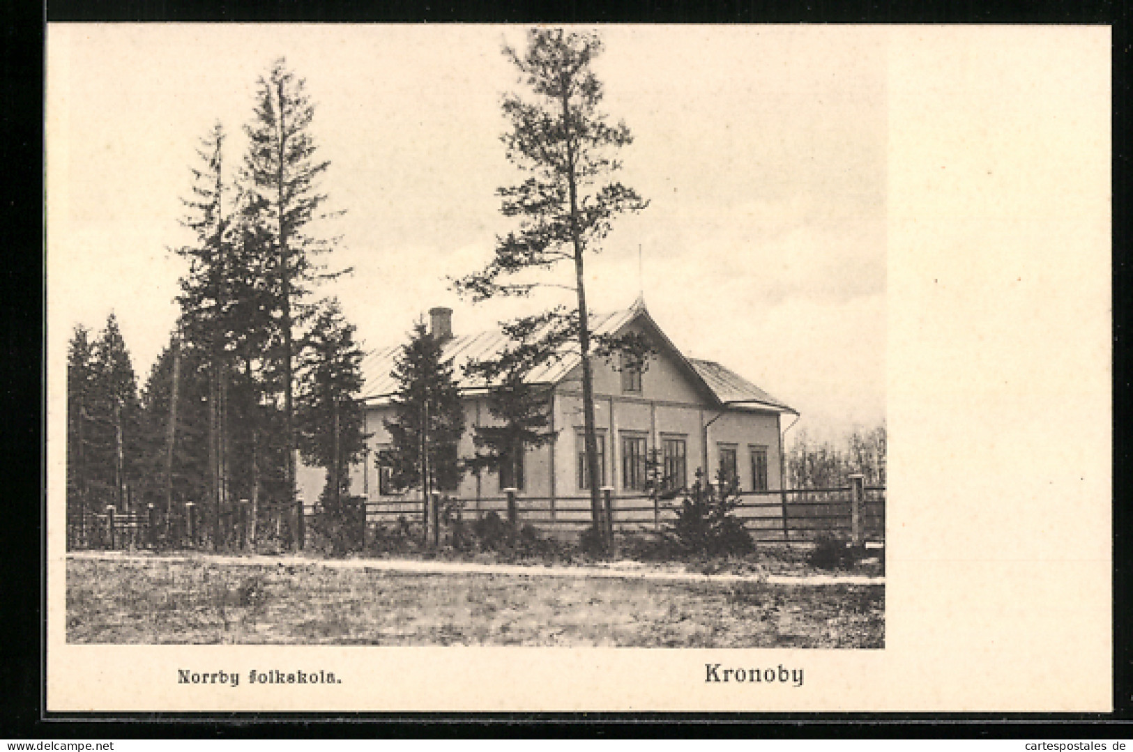 AK Kronoby, Norrby Folkskola  - Finlande