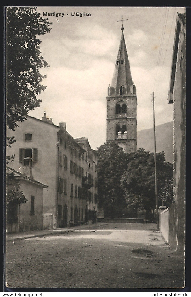 AK Martigny, L'Eglise  - Martigny