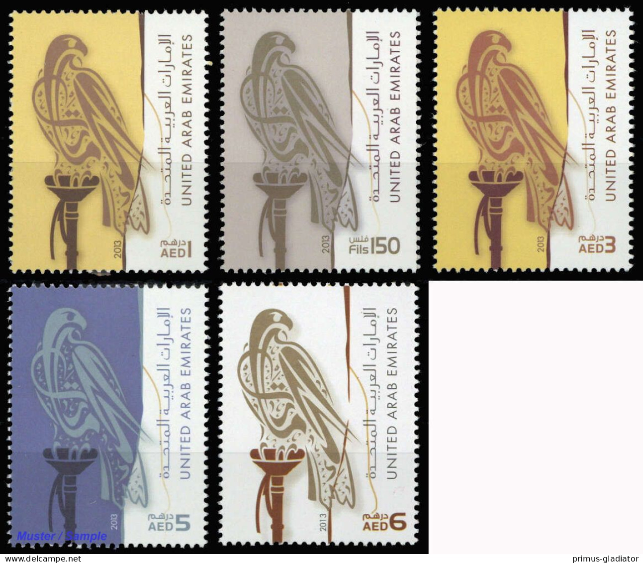 2013, Vereinigte Arabische Emirate, 1106-10, ** - Verenigde Arabische Emiraten