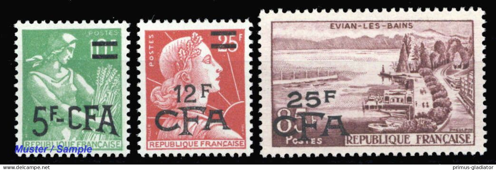 1959, Reunion, 407-09, ** - Altri - Africa